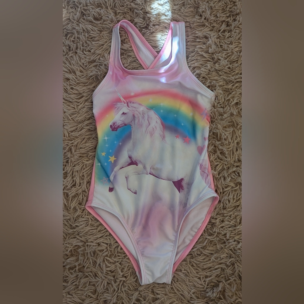 THE CHILDREN'S PLACE Unicorn One Piece Swimsuit